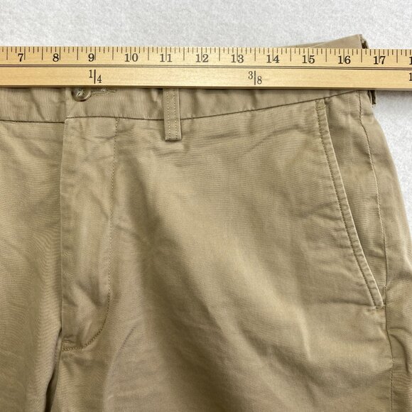 Polo Ralph Lauren Pants Men's 34 Tan Stretch Classic Actual Size 32 x 30.5 - Picture 4 of 8